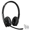 EPOS/Sennheiser 260 Stereo Bluetooth Headset - Blue Tooth Head Phones with USB Dongle, UC, Teams Certified, Connects to Deskphone, PC/Mac, Smartphone…