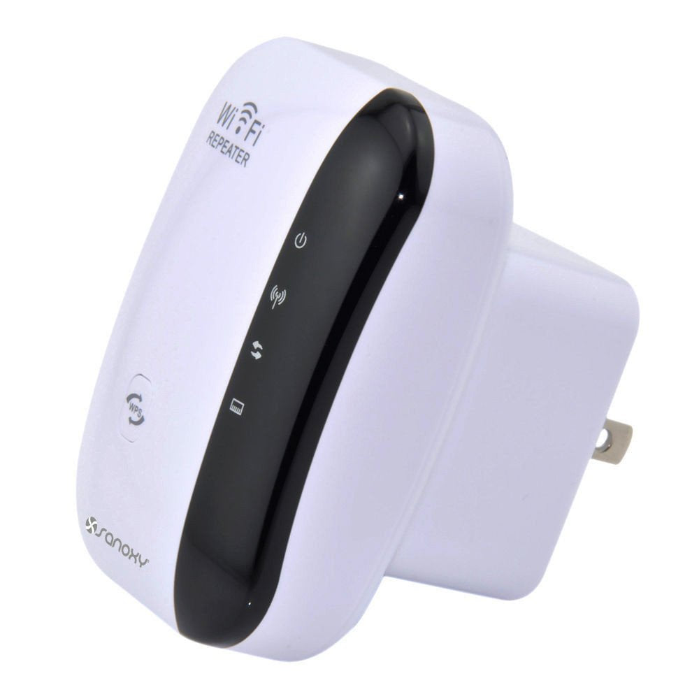 SANOXY 2.4G Wireless Repeater, 300Mbps+2T2R