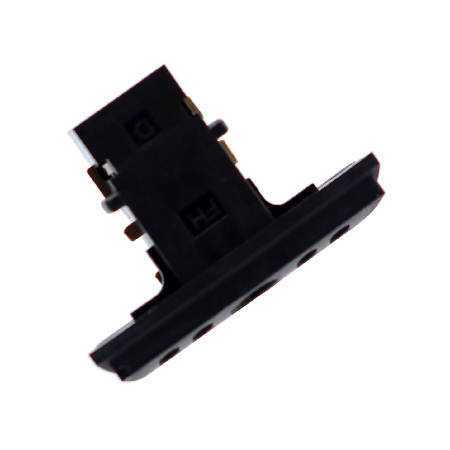 Deal4GO 3.5mm Headphone Audio Jack Port Earphone Socket Replacement for PS5 DualSense Controller (Black)