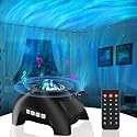 Vinwark Northern Lights Aurora Projector for Bedroom with Music Bluetooth Speaker and White Noise, Galaxy Projector, Starry Night Light Projectors