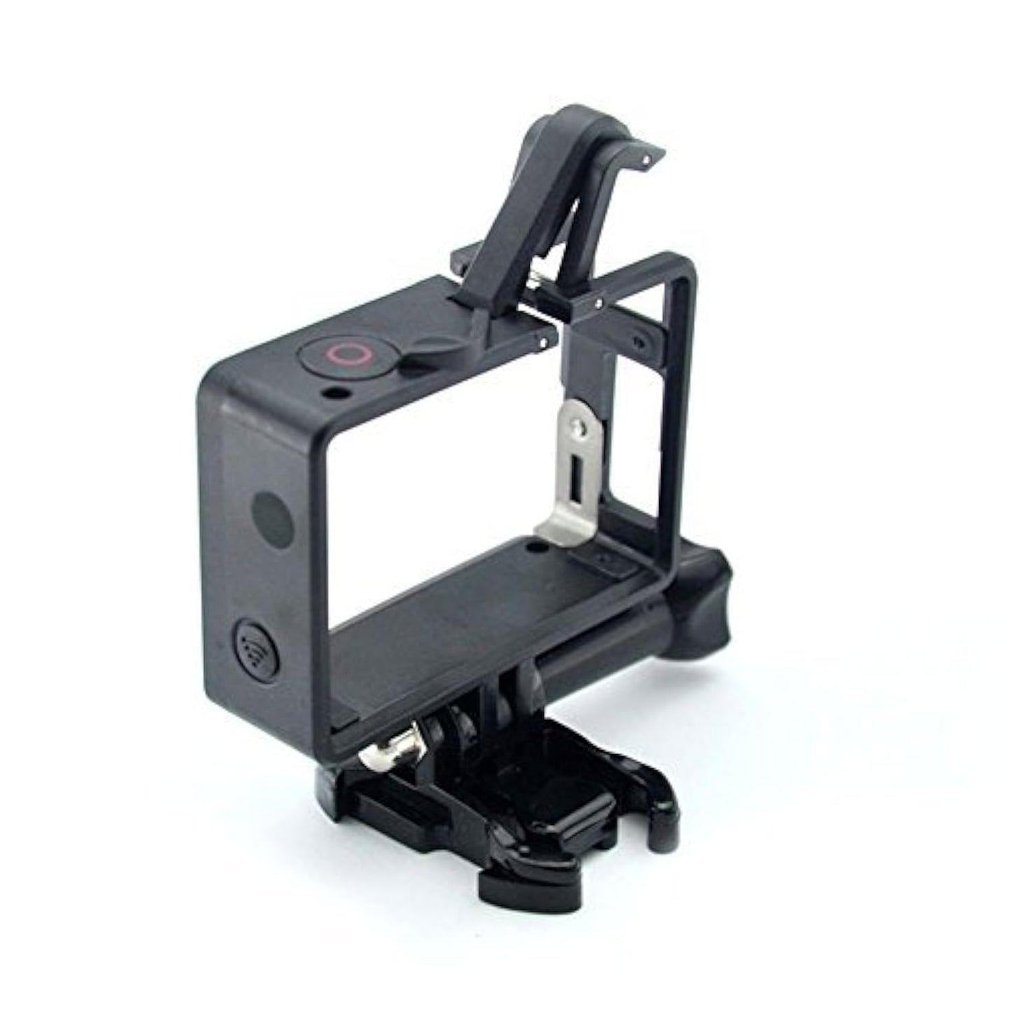 GLORICH Frame Mount for GoPro Hero 4, Hero 3+, Hero 3 Plus, Hero 3 Standard Frame/BacPac Frame / 2 in 1 Frame Mount (2015 Latest Version Compatible