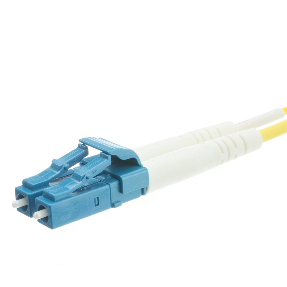 CableWholesale LC to LC OS2 Singlemode Duplex Fiber Patch Cord, 2m/6.6ft
