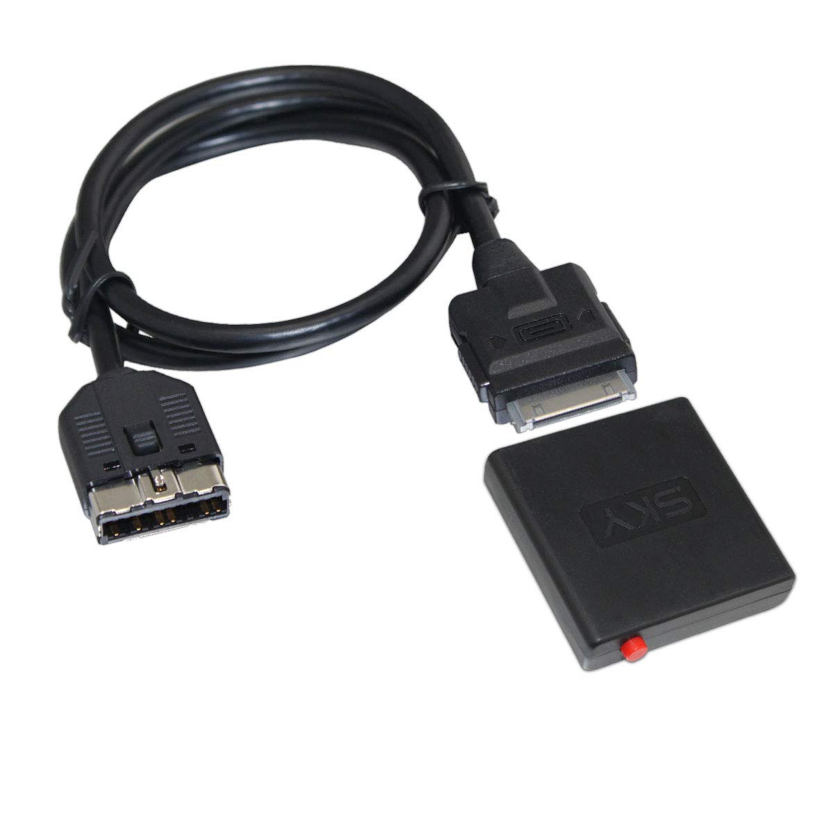 YONGJIANGXIA Bluetooth AUX Cable Compatible with LR4 2010-2011 Range Rover Sport 2010-2011 Range Rover 2010-2012 Compatible with iPhone iPod Adapter