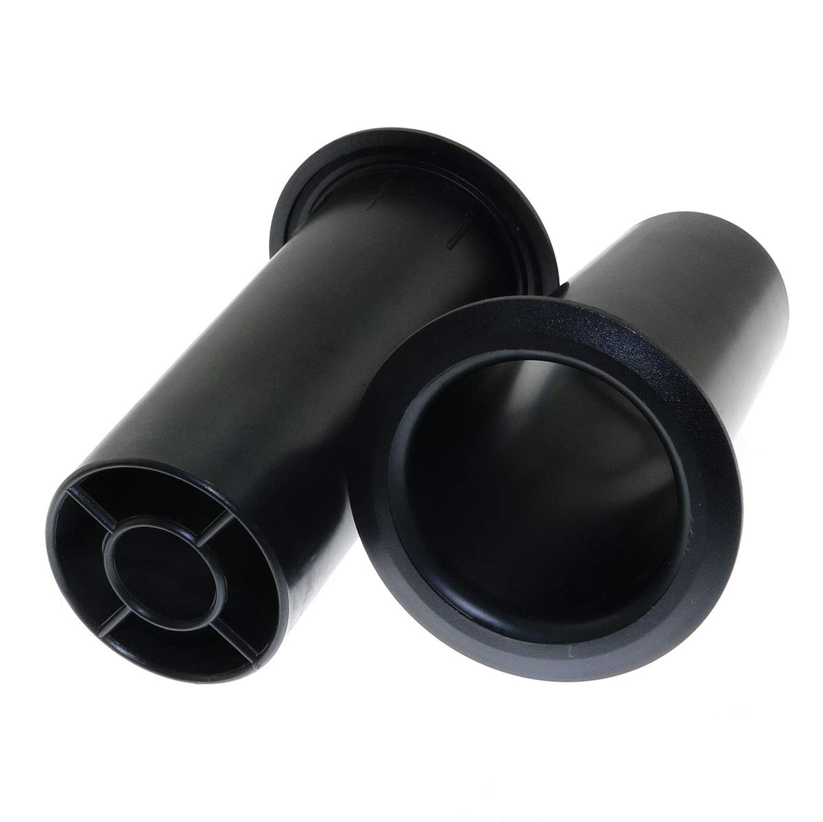 MEETOOT 2pcs Speaker Pilot Hole Outlet 50x120mm Speaker Cabinet Port Tube for Speaker Cabinet, Portable Speaker, Home Speaker or Car Speaker