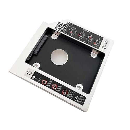 DY-tech 2nd Hard Drive HDD SSD Enclosure Optical Bay Caddy Frame Tray for Acer Aspire 7750 7750G 7750z