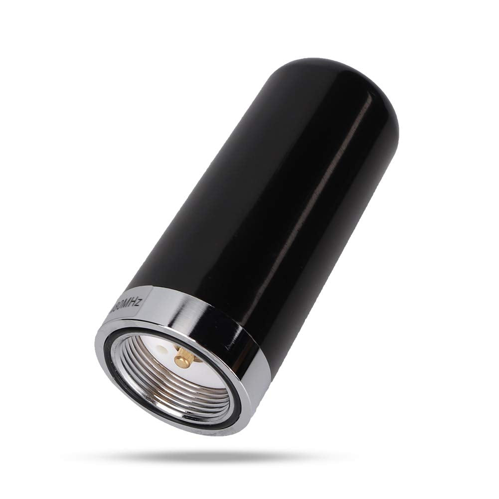 Dual Band Mini Antenna 136 174 and 400 480Mhz, Universal Car Mobile Radio UHF VHF Aerial Antenna with NMO Male Interface for Car Mobile Two Way Radio