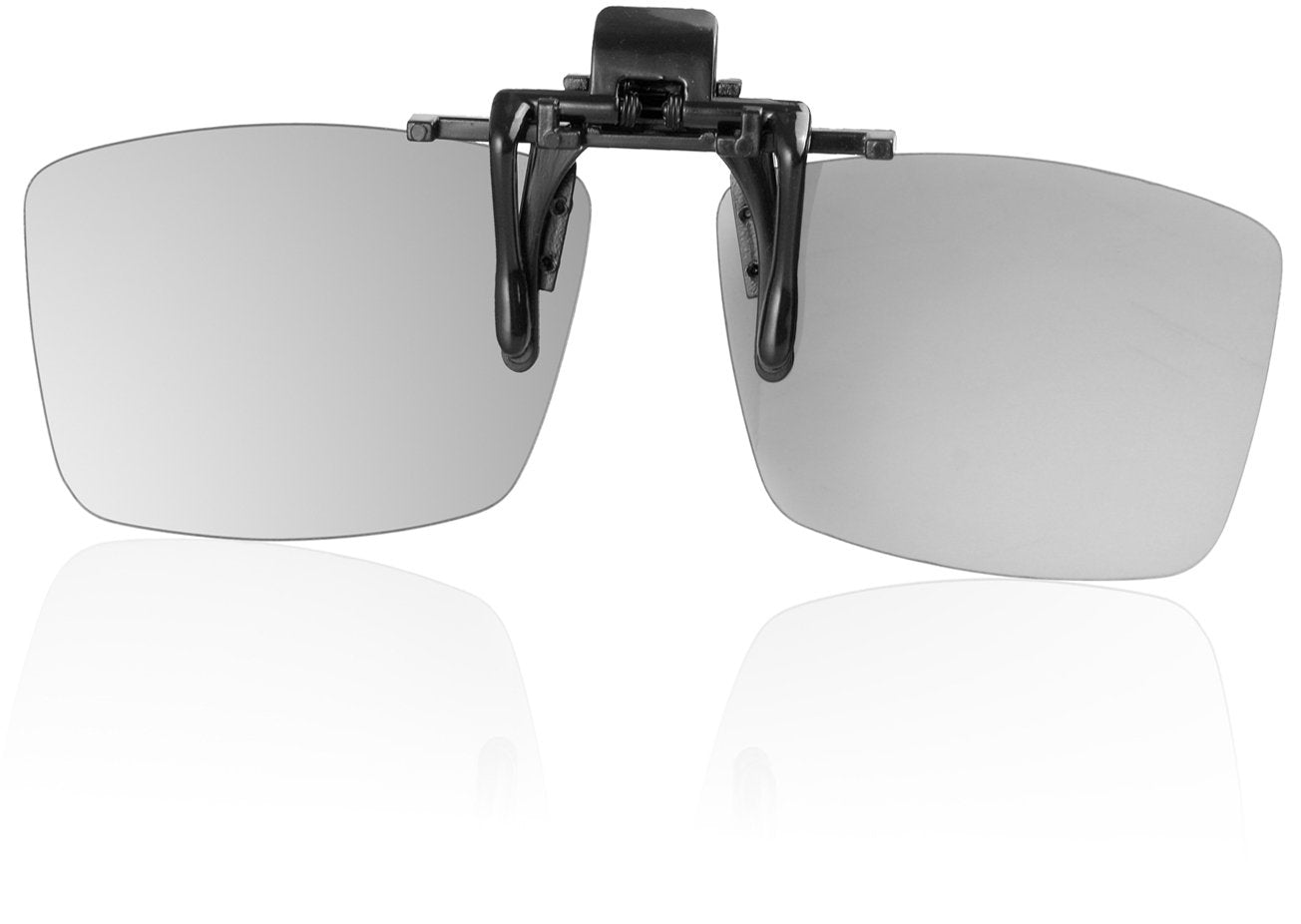 ED Cinema Clip-On 3D Glasses 4 Pack for LG 3D TVs - Adult Sized Passive Circular Polarized 3D Glasses
