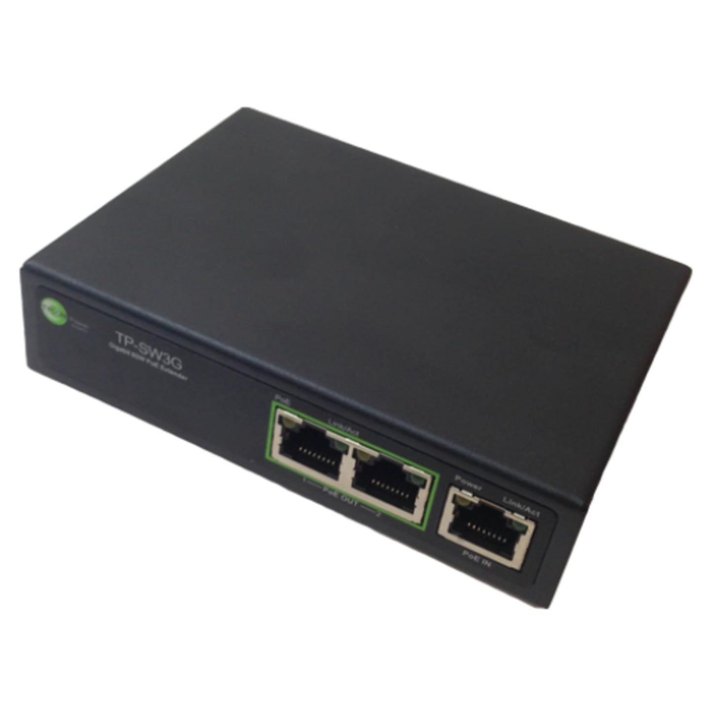 (TP-SW3G) 3 Port 60W GIGABIT POE Switch/Extender. IEEE802.3AF/at