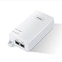 Gigabit PoE++ Injector 60W IEEE802.3bt/at/af Compliant, Supplies 15.4W or 30W or 60W Power Over Ethernet Distances Up to 328ft, PoE Injector Adapter