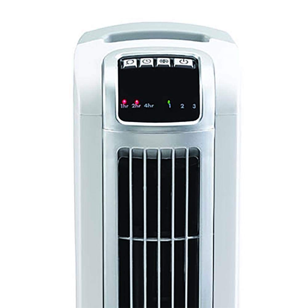 Lasko 36" 3 Speed Programmable Oscillation Tower Fan w/Remote, White (4 Pack)