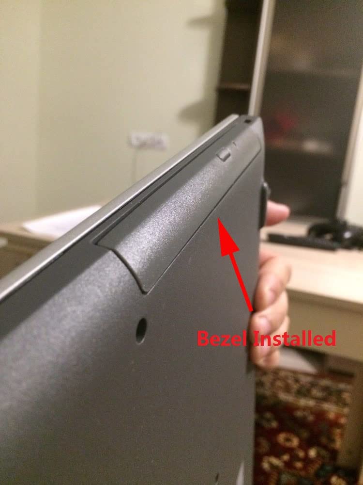 with Bezel Front Cover 2nd HDD SSD Hard Drive Optical Frame Caddy Tray for Lenovo ideapad 320 330 520 with Bezel Front Panel Faceplate Metal Bracket