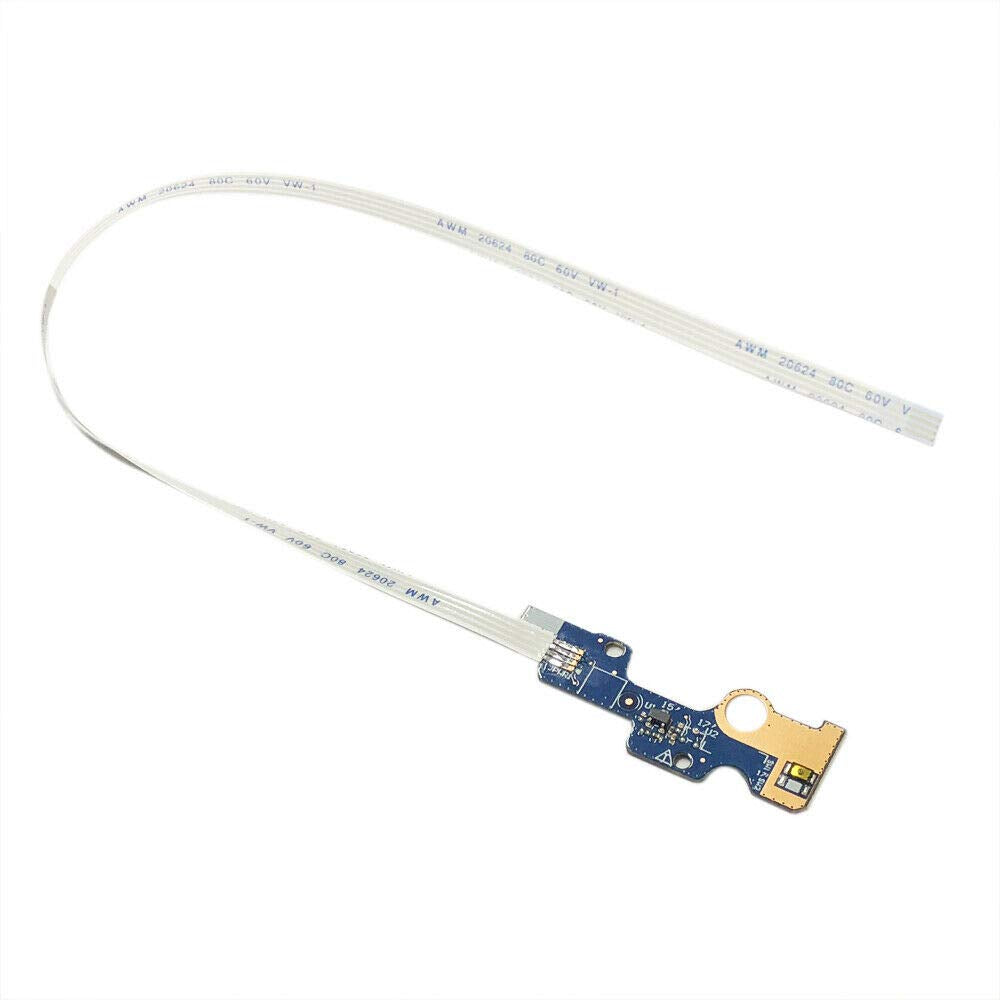 New Power Switch Button Board Cable for Dell Inspiron 17 3793 P/N: LS-F114P NBX00028H00