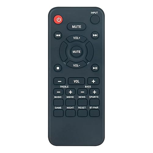 NTQinParts Replacement Remote Control Controller for Nakamichi Tower Speaker Home Theater System