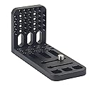 DINESK Camera L Bracket ,Universal Vertical Camera Mount Horizontal Switching Tripod Quick Release Plate Compatible with Canon Nikon Sony 4K Video