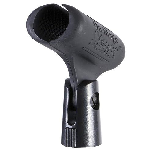 OnStage On-Stage MY100 Unbreakable Rubber Universal Dynamic Microphone Clip,Black