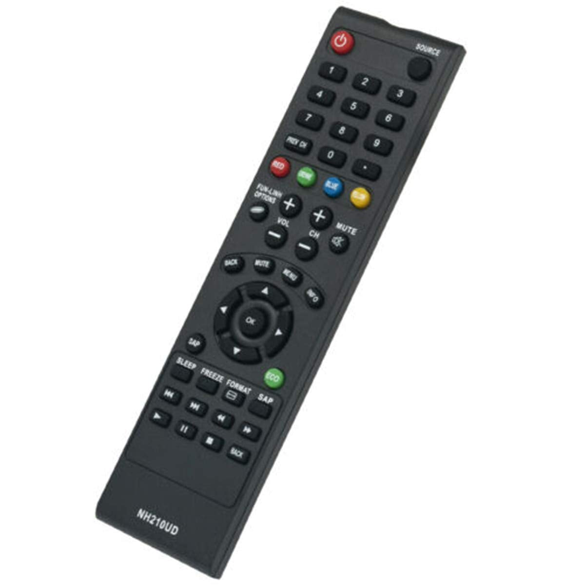 New NH210UD Replace Remote Control for Sylvania TV LC320SS2 LC401SS2 LC190SS2 LC220SS2