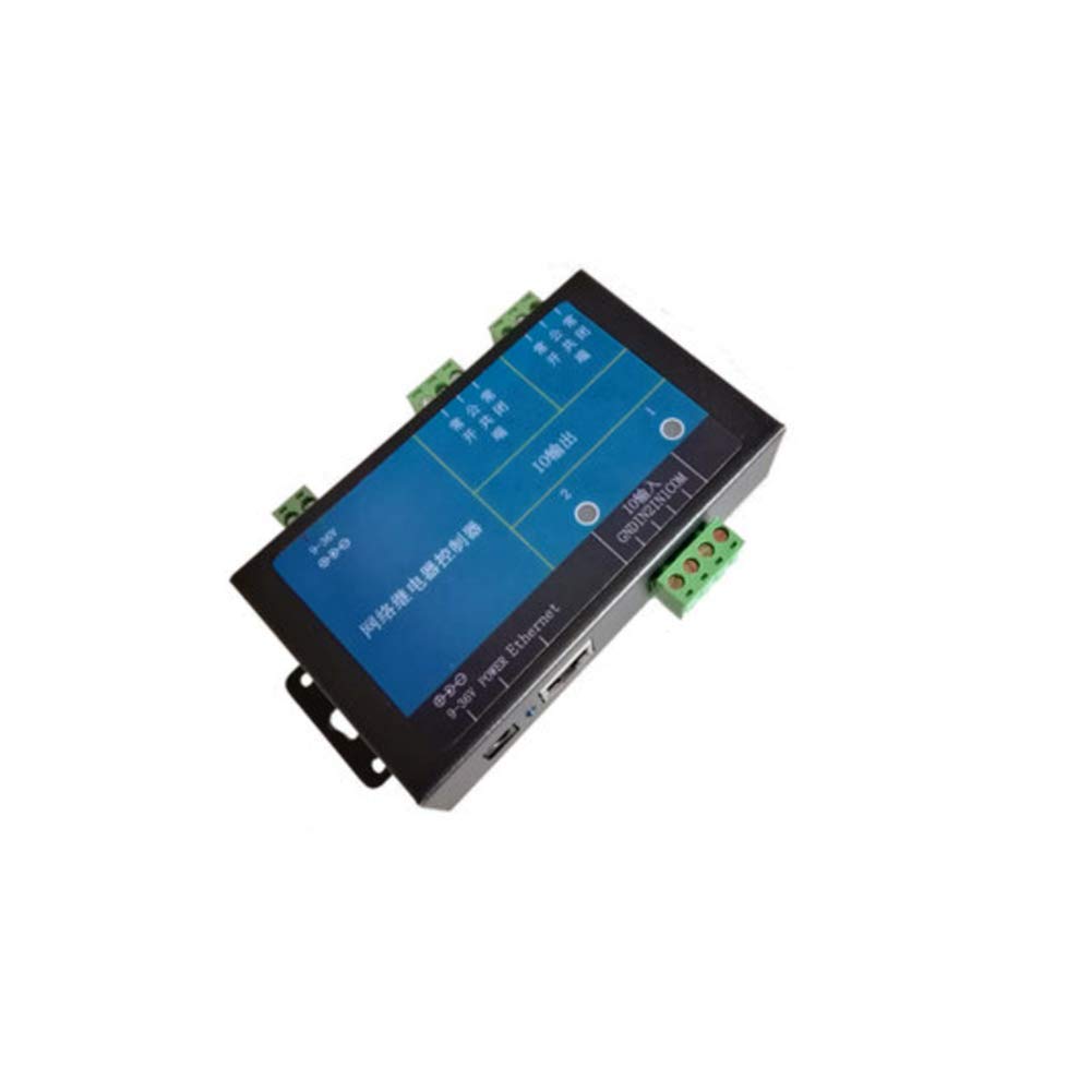 Taidacent 2-16 Channels Network Relay Control Board Network Port Input and Output Board IO Board Remote Wireless Network Controller IP Controlled