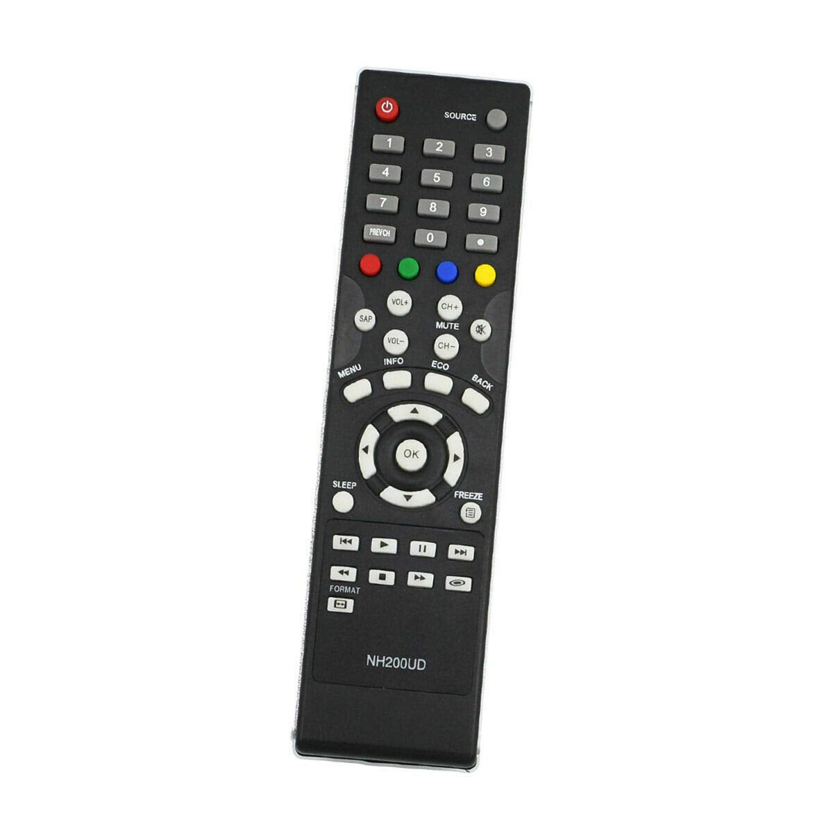 NH200UD Replace Remote for Emerson Sylvania TV LC407EM1 LC320SS1 LC407SS1 LED