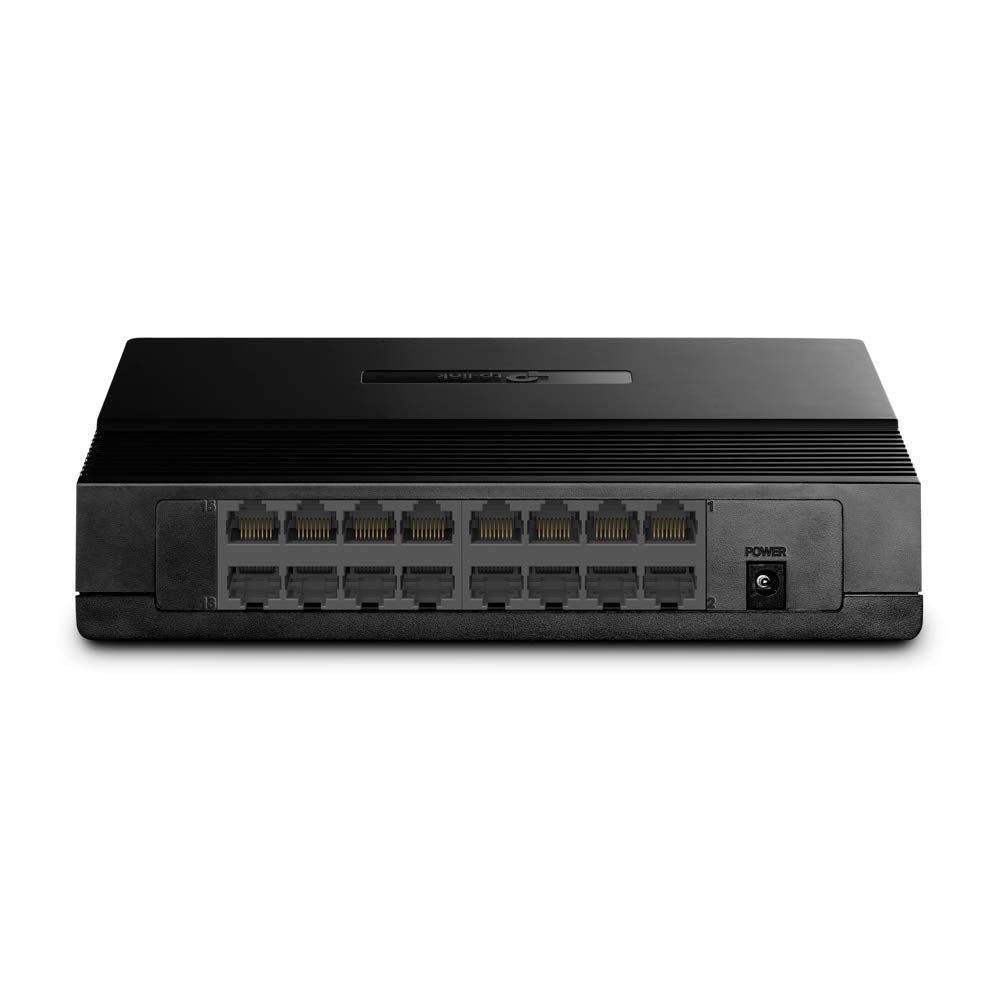 TP-Link 2KA4926 TL-SF1016D 16-Port 10/100Mbps Desktop Switch, 3.2Gbps Capacity