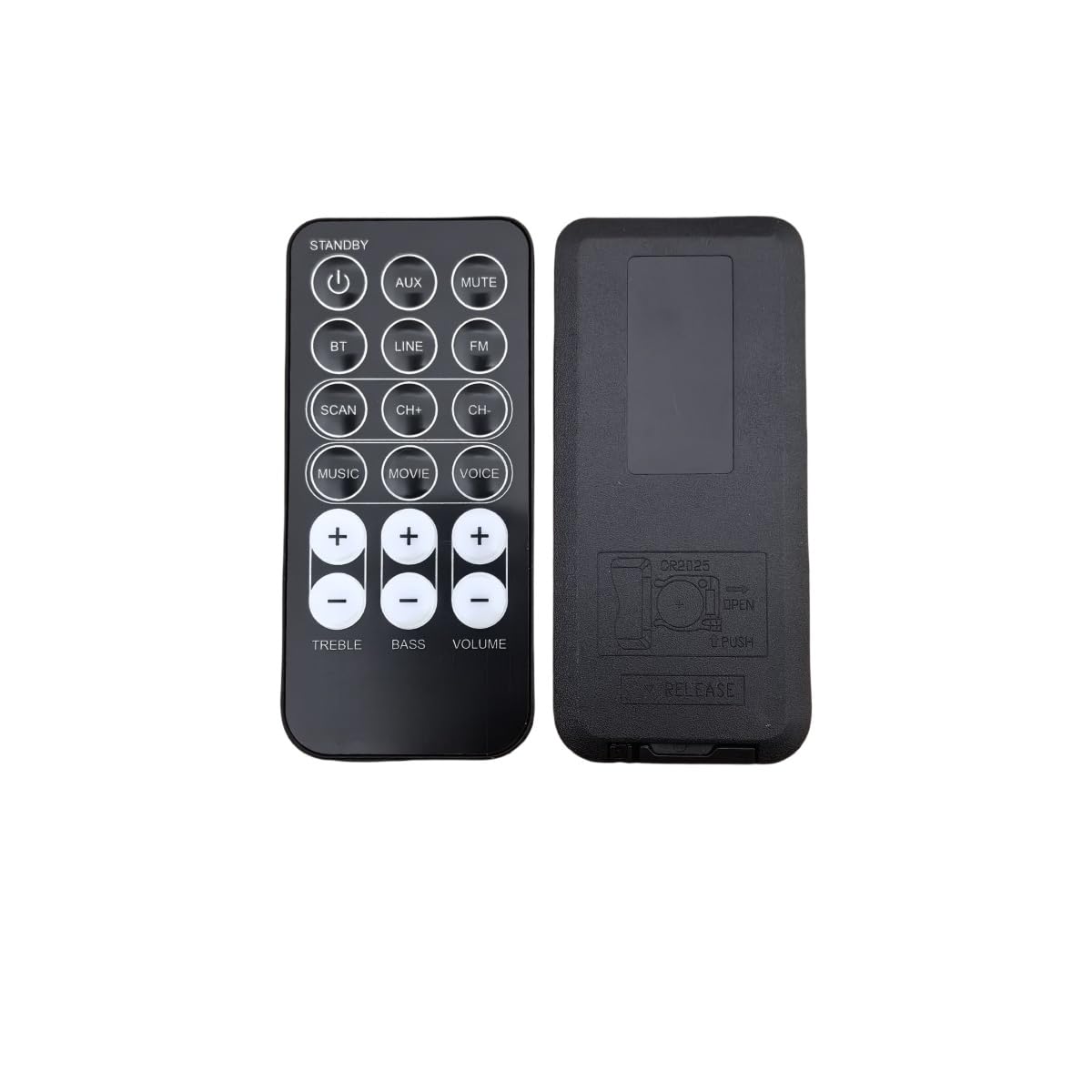 Loakdsa New Replacement Remote Control for I.Sound ISOUND-5378 & Craig CHT912, & Bush B-6609, Raylan Soundbar Home Theater System