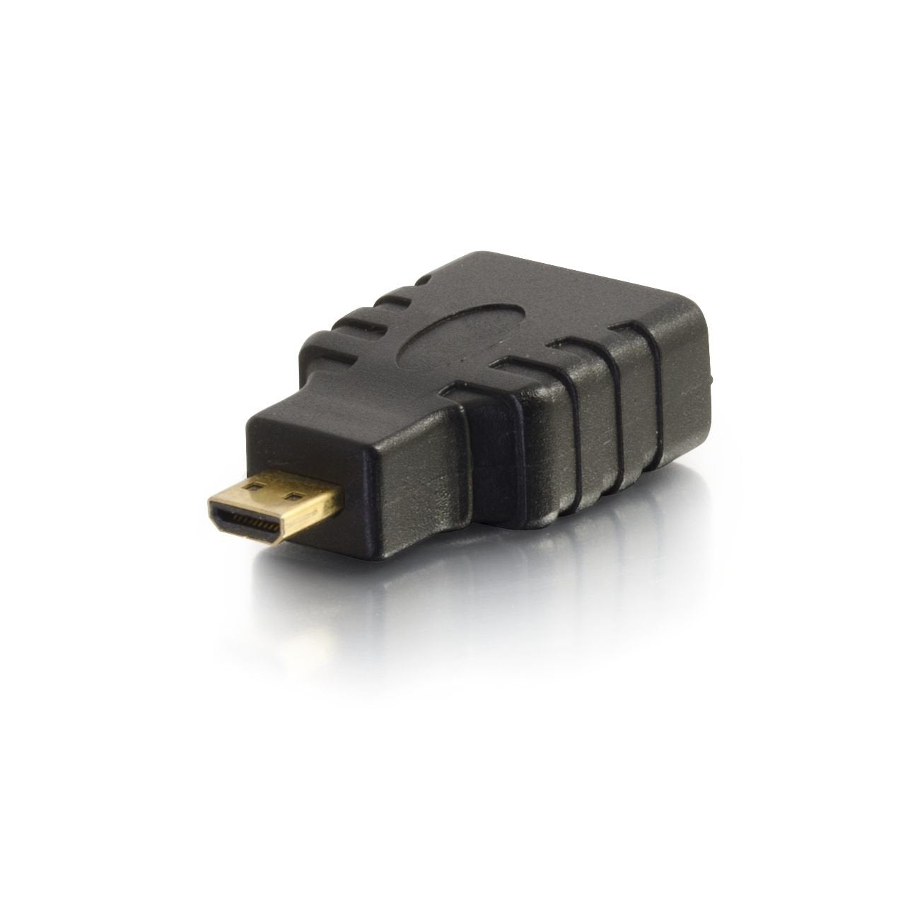 C2G Micro HDMI to HDMI, HDMI Adapter, Black, Cables to Go 18407
