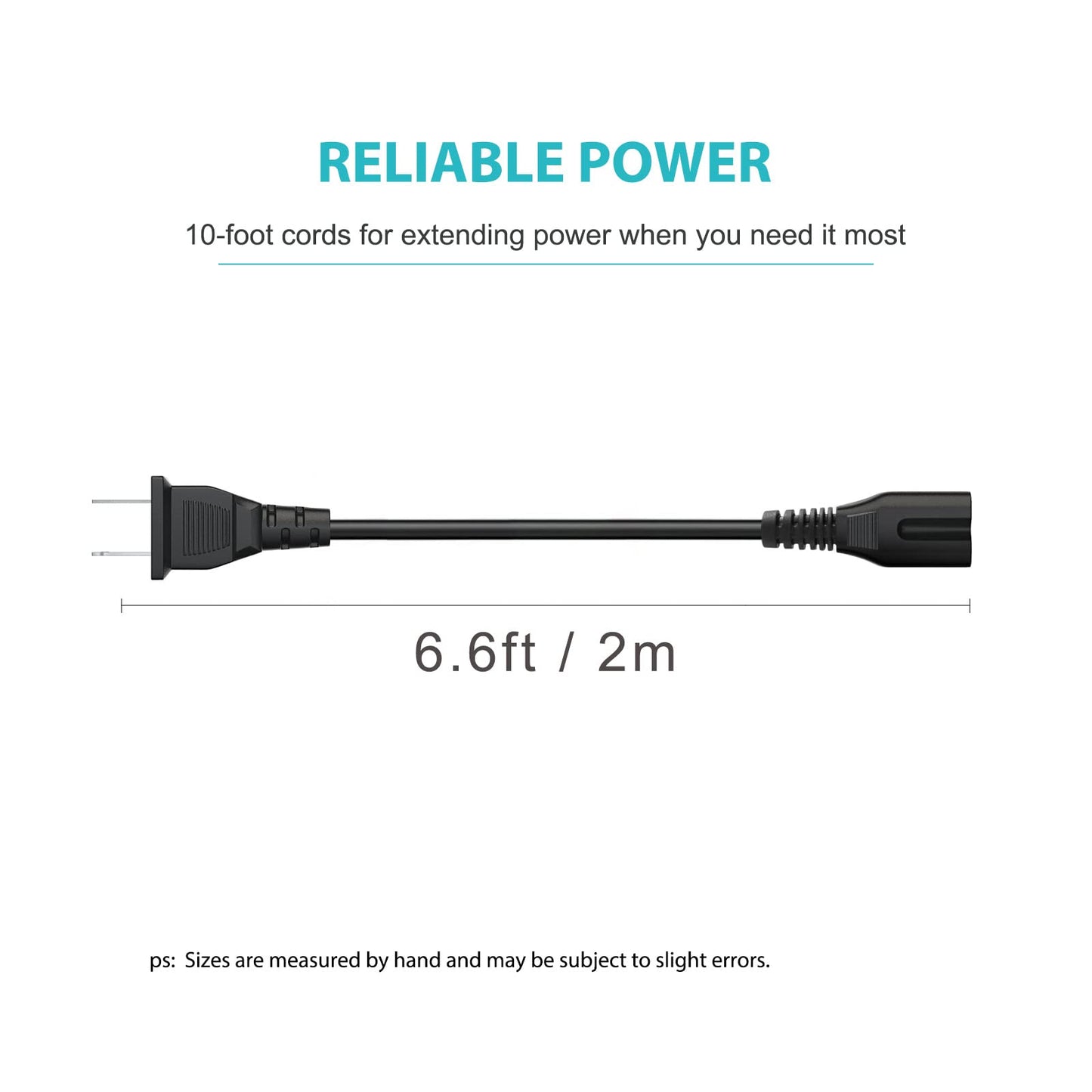 AC Power Supply Cord Plug Compatible with Cooluli Mini Fridge,Philips Respironics,Canon Printers. Marshall Stanmore Kilburn II Woburn Acton 2…