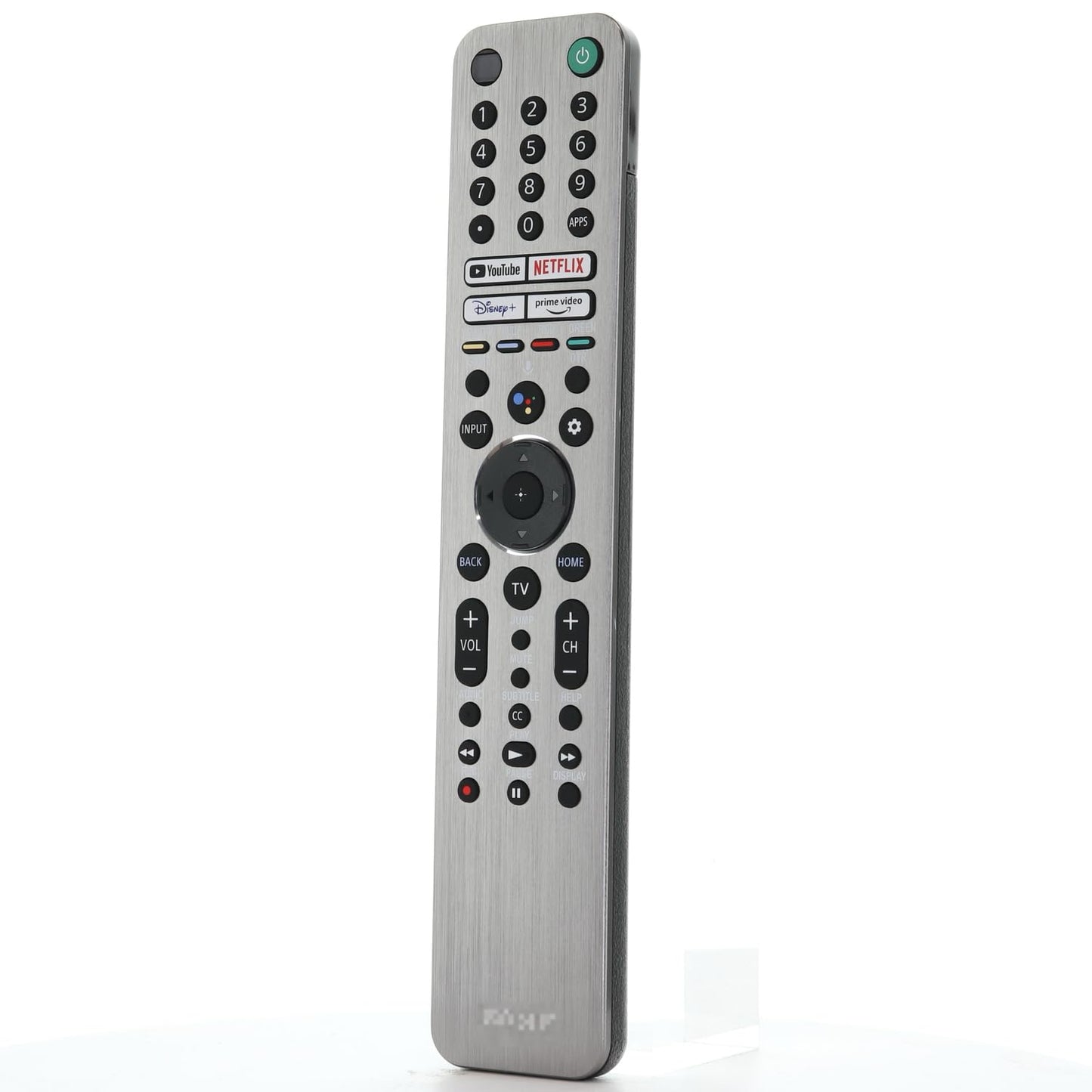 Dan's Originals OEM RMF-TX621U Backlight Voice TV Remote Control | Metal Front| Light up Keys - for Sony PN: 1-009-947-12, Also Works RMF-TX620U |