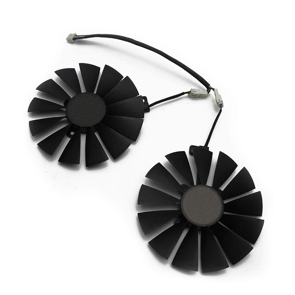 New 95MM PLD10010S12H Cooler Fan for ASUS ROG Strix Dual RX 470 570 for AMD RX470 RX570 Gaming Video Card Cooling Fan (2PCS)