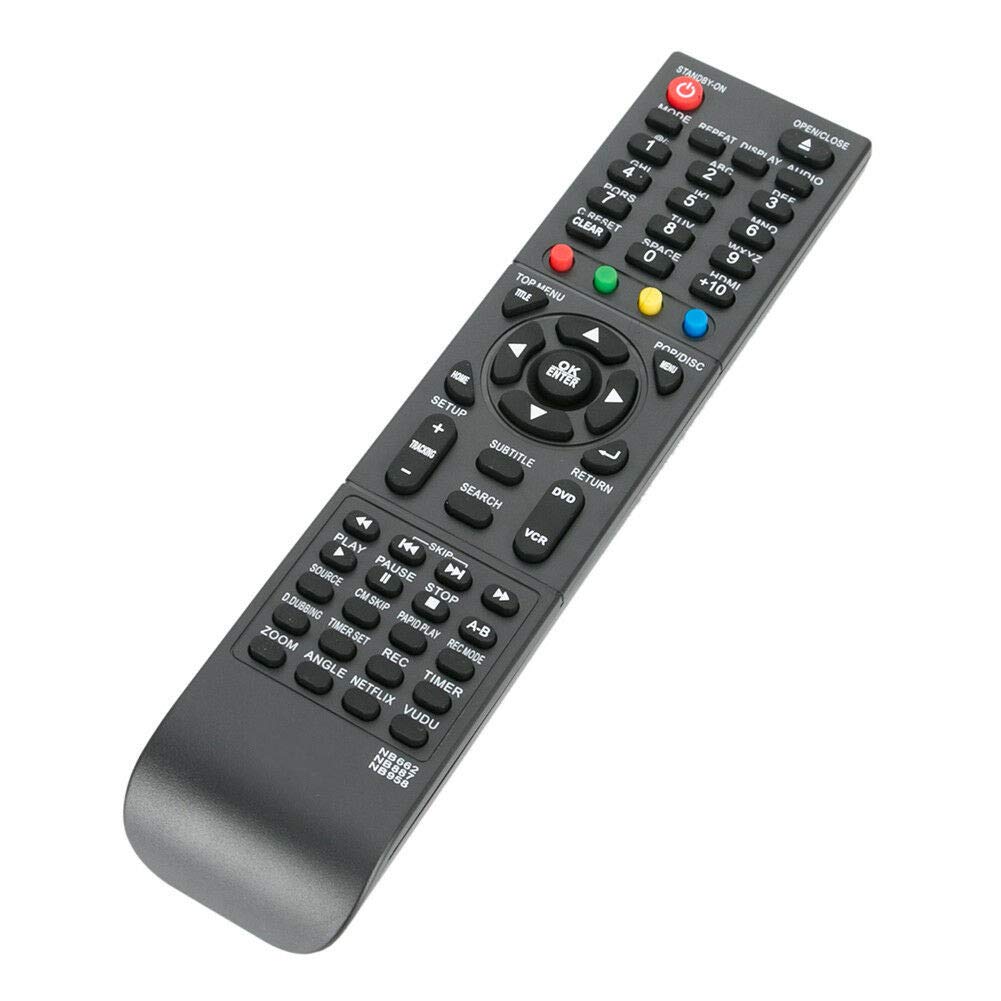 New NB662 NB887 NB958 Replace Remote Control for MAGNAVOX DV200MW8 MBP5210/F7 RZV427MG9