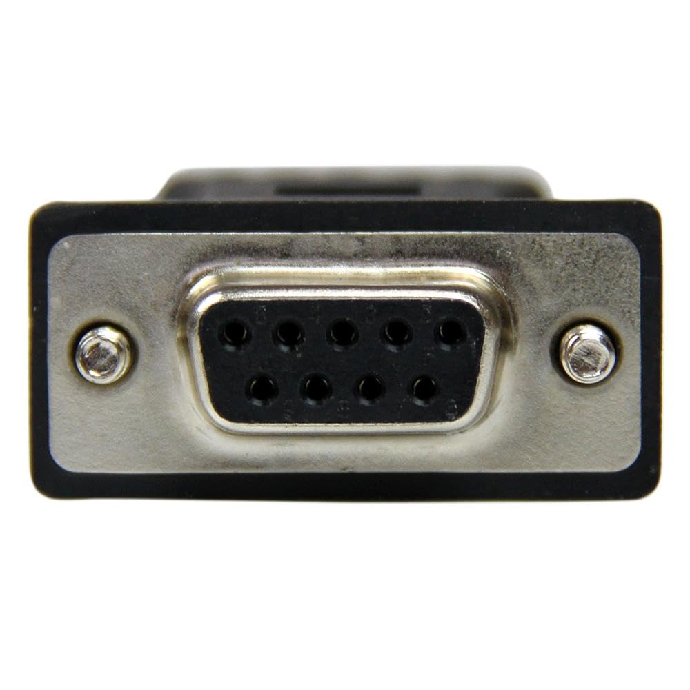 StarTech RS422 RS485 Serial DB9 to Terminal Block Adapter, Black (DB92422)