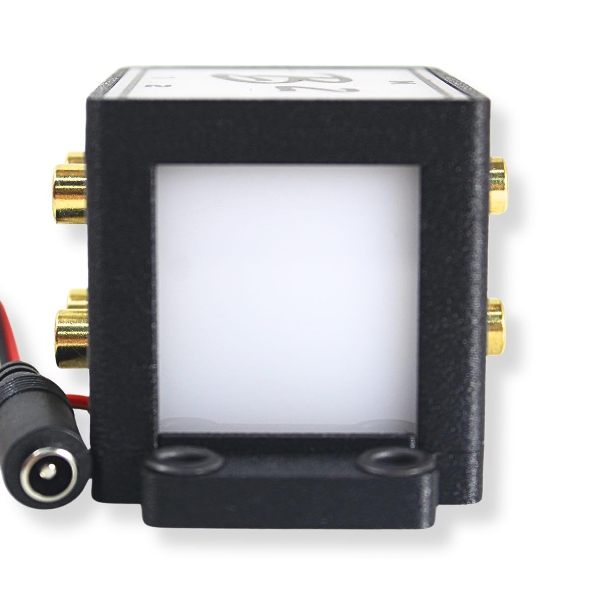 B2 Audio Cockbox 2x4 RCA Splitter Distribution Block w/RGB LED Lights