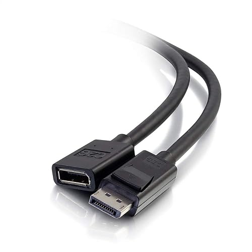 C2G 54451 6ft DisplayPort Male to Female Extension Cable