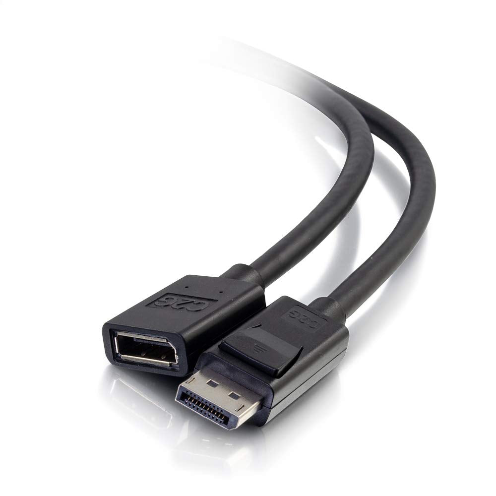 C2G 54451 6ft DisplayPort Male to Female Extension Cable