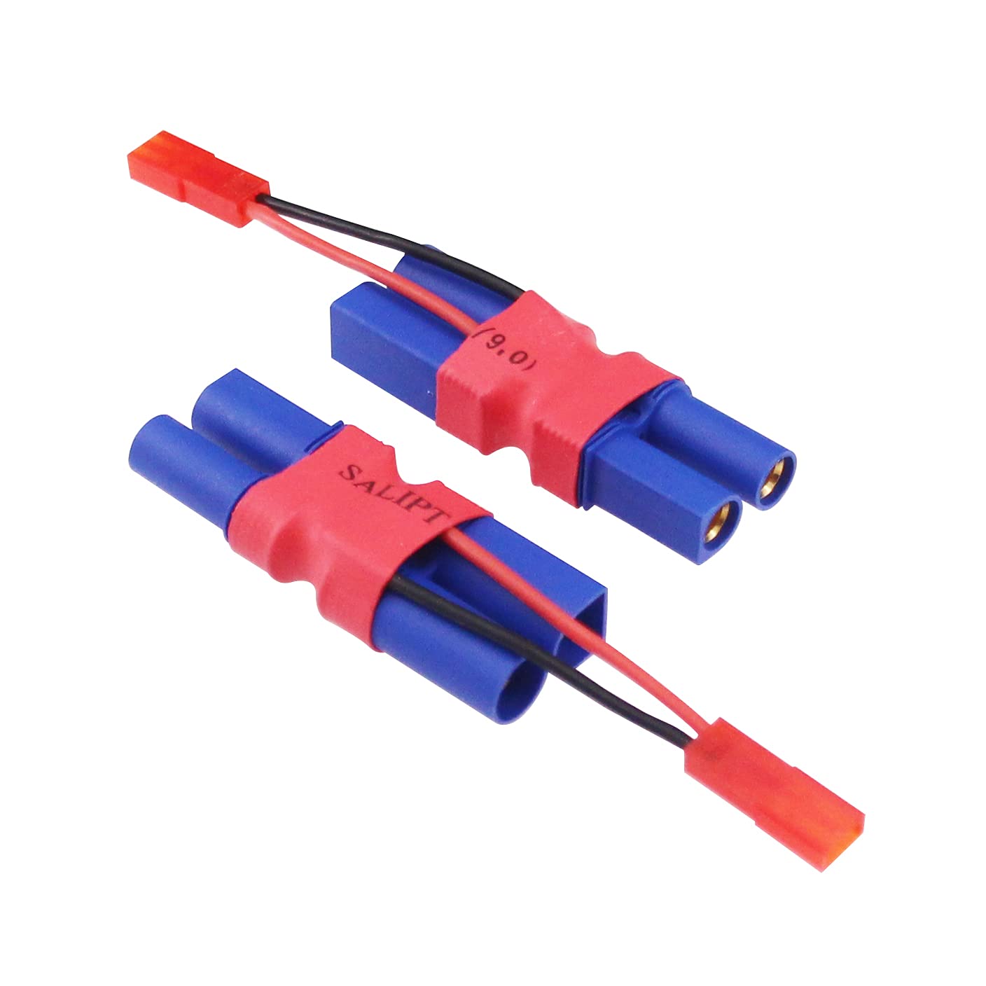 BDHI 3pcs EC5 Male to Female Connector with in-line JST Female 20awg 5cm Cable Parallel Power Adapter for Camera Gimbal(B173-3)