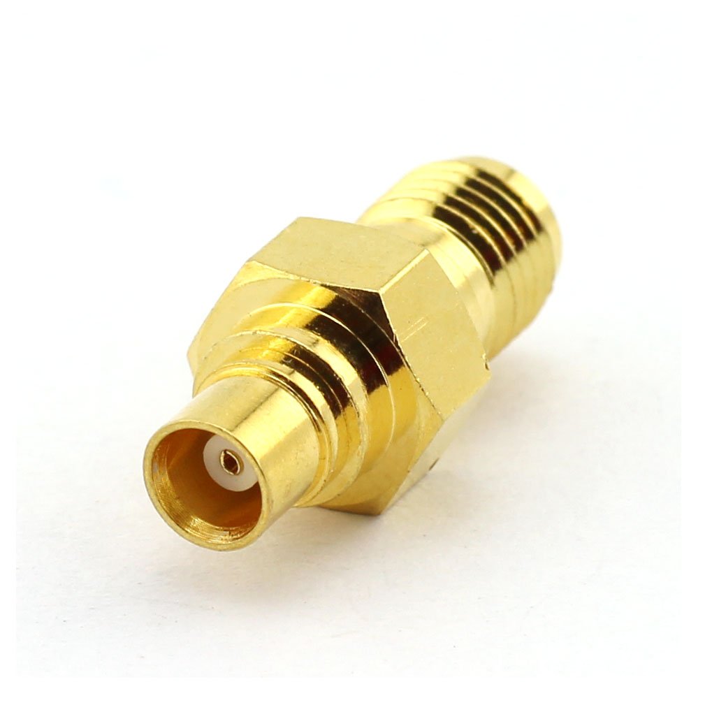 DGZZI 2-Pack RF Coaxial Adapter SMA to MCX Coax Jack Connector SMA Female to MCX Female