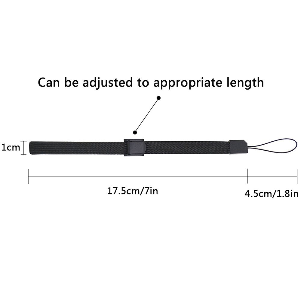 Pluxen Adjustable Wrist Strap Lanyard Compatible with Wii Remote Controller Phone Camera