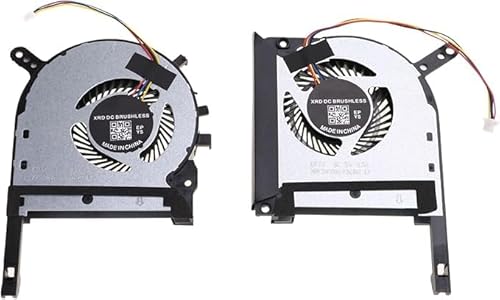 CPU GPU Cooling Fan Intended for TUF Gaming FX505 FX505DT FX505DV FX505DY FX505DU FX505DD FX505GT FX505GE FX505GD FX505GM FX705 FX705DT FX705GM