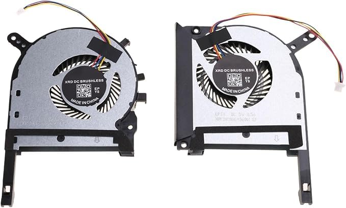 CPU GPU Cooling Fan Intended for TUF Gaming FX505 FX505DT FX505DV FX505DY FX505DU FX505DD FX505GT FX505GE FX505GD FX505GM FX705 FX705DT FX705GM