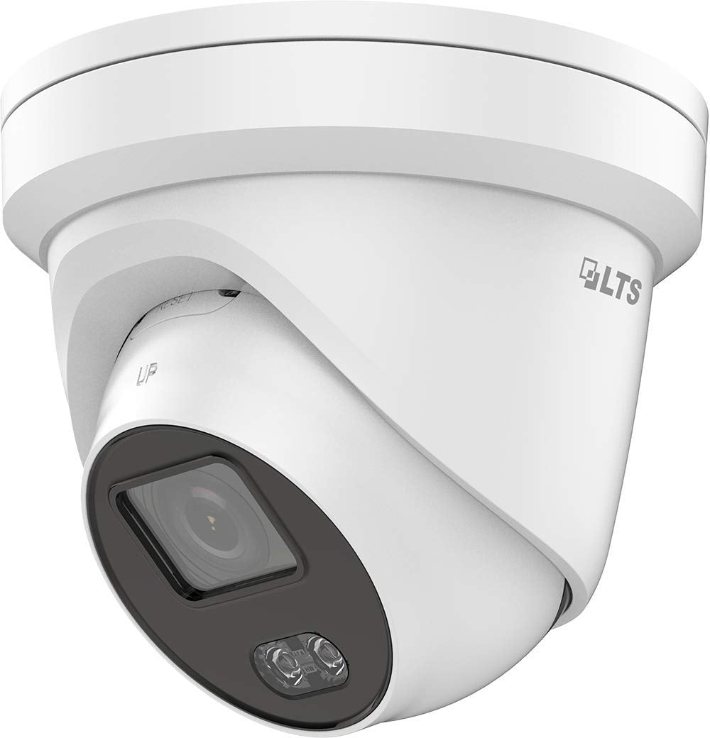 LTS CMIP3C42W-28M| 4MP Color247 IP Network Turret Camera/Fixed Lens/H.265+/ H.264+ / 120dB WDR / IP67 / BLC / 3D DNR/HLC/Defog/Built in MicroSd Card