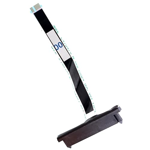Deal4GO SATA Hard Drive Cable, 7.6cm, Laptop Hard Drive Cable Replacement, Black, Male-to-Female, Compatible with HP Pavilion x360 14-BA/14M-BA/14T-BA