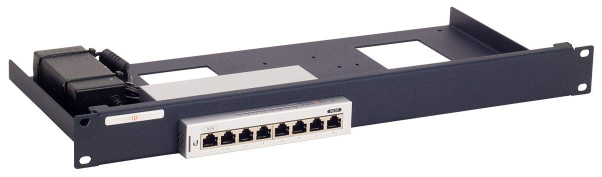 R RACKMOUNT·IT | RM-UB-T1 | Rack Mounting Kit for Ubiquiti UniFi Switch 8 & 8-60W