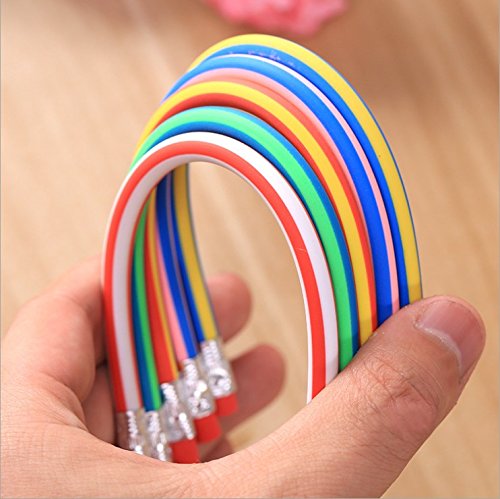 35 Pieces Flexible Soft Pencil Magic Bend Pencils for Kids Children School