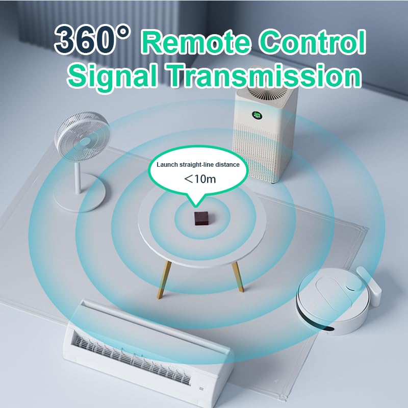 SPENFiLY Wireless Repeater System Small Size Wireless Receiver Extender for Infrared Home Appliances Wireless IR Repeater,Transmitters of Electronic