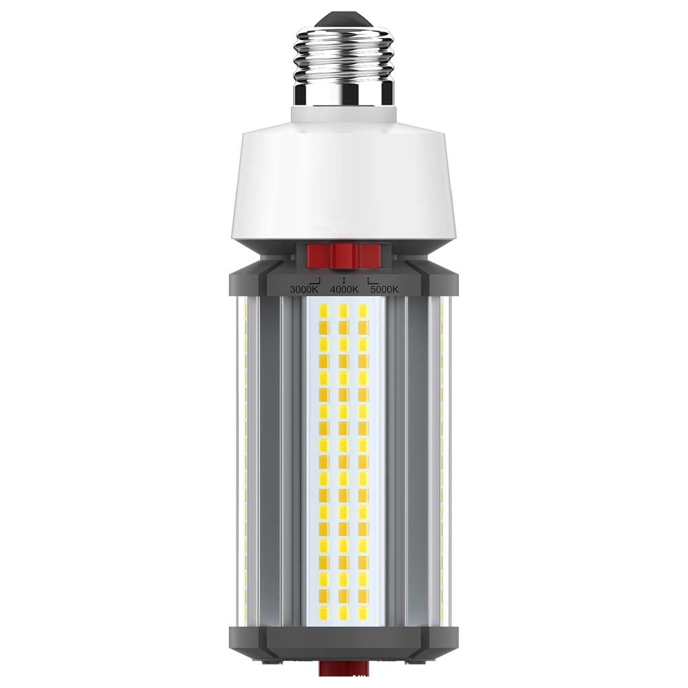 Satco S23147, Selectable LED Corncob Bulb, E26 Base, Replacement Bulb, 16W