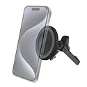 PureGear Qi2 Certified 15W MagSafe Car Mount Charger, Magnetic Wireless Car Charger, Car Phone Holder for iPhone 17/16/15/14/13/12, Air