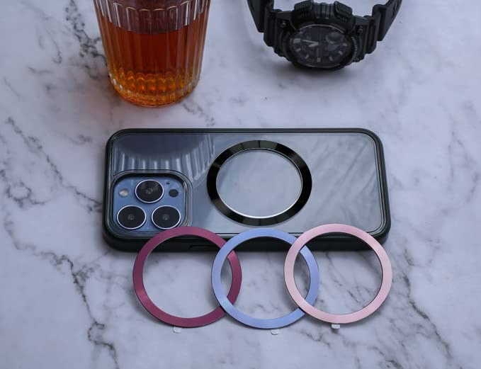 Metal Plate for Phone Magnet Cradle Wireless Charger Magnetic Replacement with Adhesive Car Phone Charging Bracket Disc Round Phone Magnet Sticker
