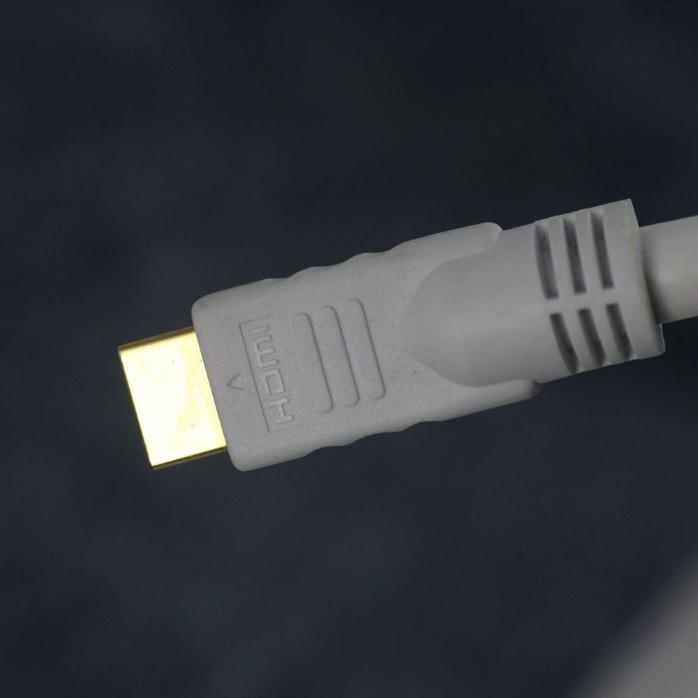 Tartan 24 AWG High Speed HDMI Cable, 6 Foot, White