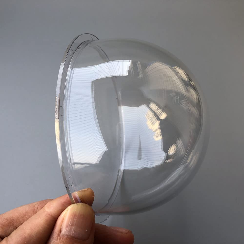 4.3 Inch Outdoor Waterproof Polycarbonate PC Clear Ball Cover Heightened Surveillance Security CCTV Camera Dome Protective Housing Optical Round