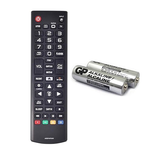 AKB74475401 Replacement for LG Remote Control for Smart TV 49UF6430 43UF6400 49UF6490 49UF6400 43UF6430 43LF5900 55UF6450 49UF6900 49LF5900 32LF595B