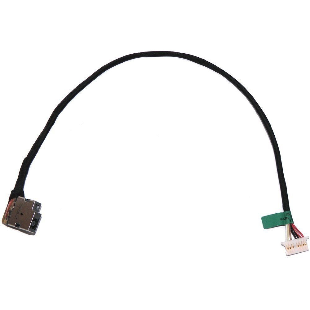 New AC DC Power Jack Plug Socket Cable Harness Replacement for HP Stream 14-AX 14-AX010WM 14-AX020WM 14-AX020NR 799750-F23 799750-Y23 799750-T23